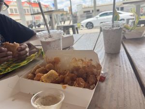 Loaded tots and shakes   at Plantees in Orlando