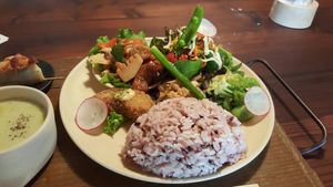 Feast for the eyes first at Komeday no.1 in Taki