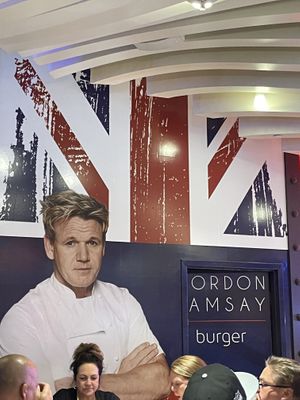 Inside  at Gordon Ramsay Burger in Las Vegas