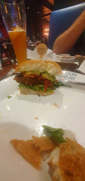 Inside at Gordon Ramsay Burger in Las Vegas