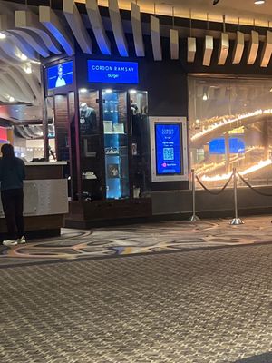 Main entrance   at Gordon Ramsay Burger in Las Vegas