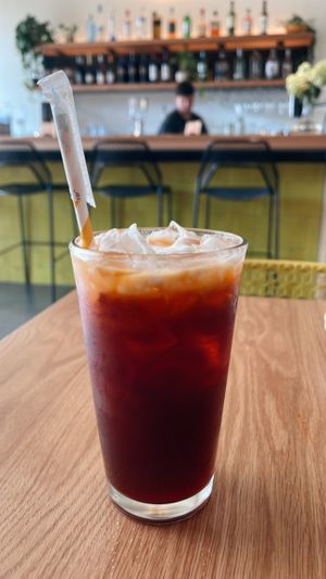 Thai Iced Tea  at Kati Vegan Thai in Kirkland