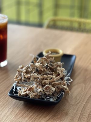 Angel Wings (fried mushrooms)  at Kati Vegan Thai in Kirkland