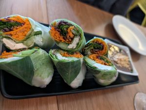 Garden rolls at Kati Vegan Thai in Kirkland