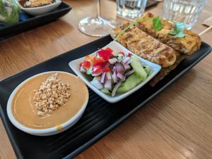 Tofu Satay at Kati Vegan Thai in Kirkland