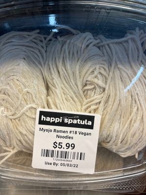 Vegan in-house ramen at Happi Spatula in Vista