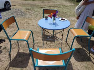 Seating at Dreamboat in Rhosneigr