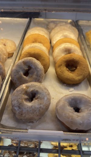   at Rainbow Donuts in Berkeley