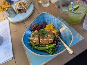 Vegan 'chicken' dish at Turtle Bay in Sheffield