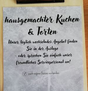 Kuchen + Torten at Café Edelhans in Wolfsburg