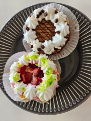 Vegane Törtchen (to go) at Café Edelhans in Wolfsburg