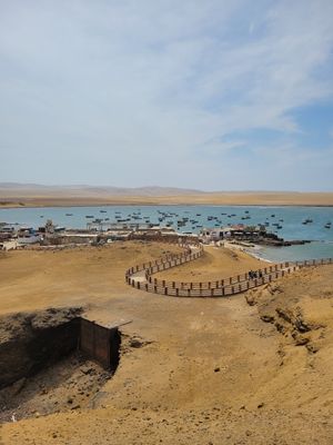 hermosas vistas al parque at La Tia Fela in Paracas