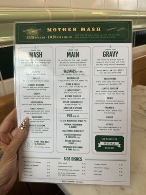   at Mother Mash in London