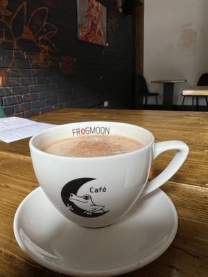 Hot chocolate   at Frogmoon in Aberdeen
