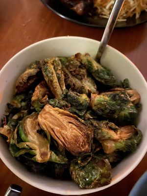 Brussel sprouts  at Komodo in Miami