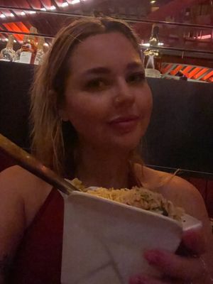 Rice comes in cute little ceramic to-go container  at Komodo in Miami