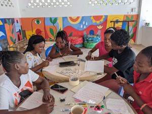 Our female led staff are constantly working on new solutions to get us closer to zero-waste! at F Cafe in Watamu