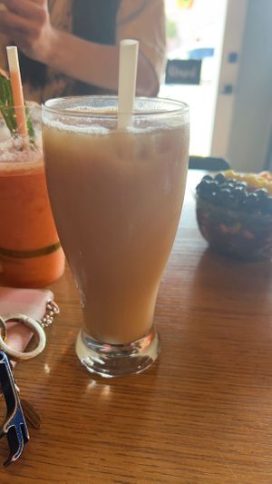 Iced chai with oat milk   at Summer Tap Juice Bar in Sarasota