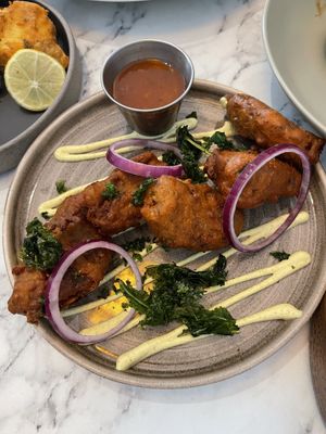   at Murphy's Pakora Bar in Glasgow