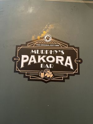   at Murphy's Pakora Bar in Glasgow
