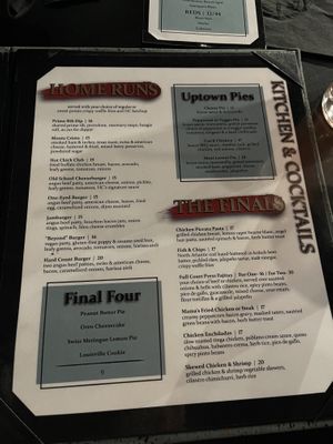 Menu  at Hard Count Kitchen & Cocktails in Georgetown