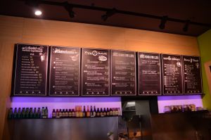 Large Menu at Green Way Food For Life in Lodz