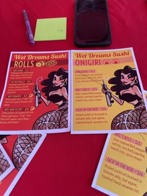   at Wet Dreams Sushi in Miami