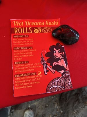  #Veganuary at Wet Dreams Sushi in Miami