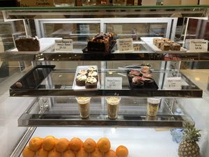 Vegan cakes   at Juice Veda in Greensborough