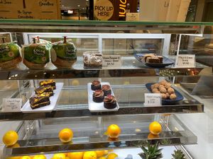 Todays vegan goodies!  at Juice Veda in Greensborough