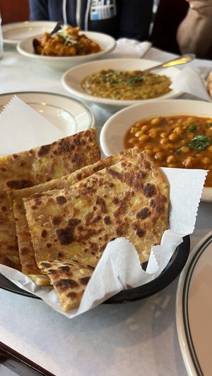 Aloo Paratha   at The Little India in Chicago