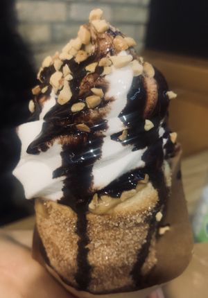Reese’s Chimney Cone  at Eva's Original Chimneys in Mississauga