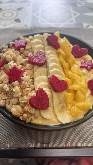 Passion fruit bowl  at Cafe Culture in Nha Trang