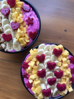 Pink Dragon Bowl with Coconut Milk   at Cafe Culture in Nha Trang
