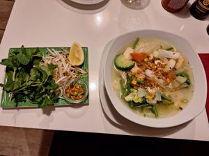 Pho Chay with tofu at Mekong in Graz