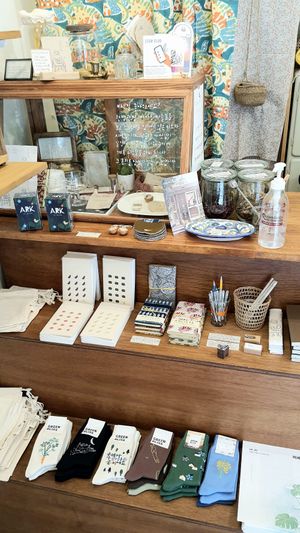 tea, pens, notebooks and socks at You Mean a Lot - 유민얼랏 in Seoul