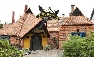 Eingang at Café Winuwuk in Bad Harzburg