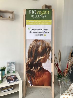 Lovely salon at Bio Vegan Hair Salon in Siracusa