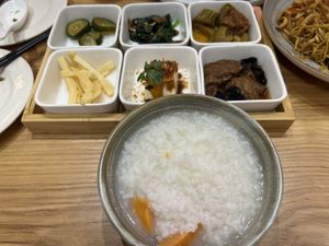 Taiwanese Porridge Set 地瓜粥套餐  at Lotus Café 蓮心食坊 - Hougang in Northeast Singapore