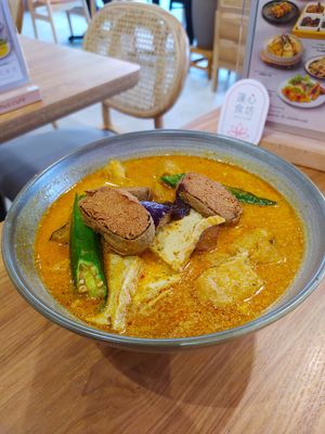 Curry Ramen at Lotus Café 蓮心食坊 - Hougang in Northeast Singapore