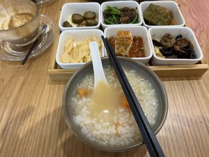 Taiwanese Porridge Set 台式地瓜粥套歺  at Lotus Café 蓮心食坊 - Hougang in Northeast Singapore