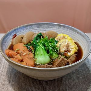 Taiwanese "Beef" Ramen at Lotus Café 蓮心食坊 - Hougang in Northeast Singapore
