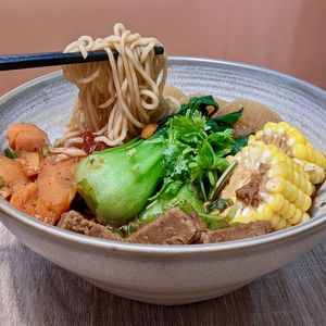 Taiwanese "Beef" Ramen at Lotus Café 蓮心食坊 - Hougang in Northeast Singapore