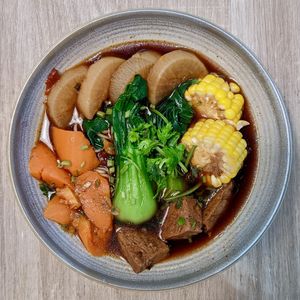 Taiwanese "Beef" Ramen at Lotus Café 蓮心食坊 - Hougang in Northeast Singapore