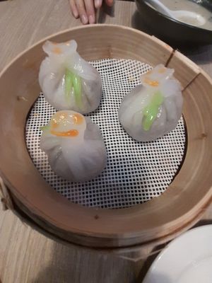 Truffle dumpling at Lotus Café 蓮心食坊 - Hougang in Northeast Singapore