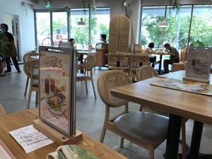 Different perspective of inside of cafe  at Lotus Café 蓮心食坊 - Hougang in Northeast Singapore
