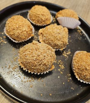 Peanut dumplings ~ 17/10/23 at Lotus Café 蓮心食坊 - Hougang in Northeast Singapore