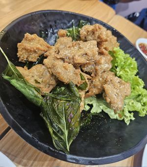 Soy Nuggets ~ 7/11/23 at Lotus Café 蓮心食坊 - Hougang in Northeast Singapore