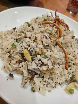 Truffle mixed mushroom Rice ~ 7/11/23 at Lotus Café 蓮心食坊 - Hougang in Northeast Singapore