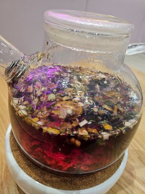 Fruit Flowers Tea ~ 7/11/23 at Lotus Café 蓮心食坊 - Hougang in Northeast Singapore